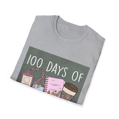 100 Days of Doing Teacher Stuff T-Shirt — Cute Teacher Appreciation Tee