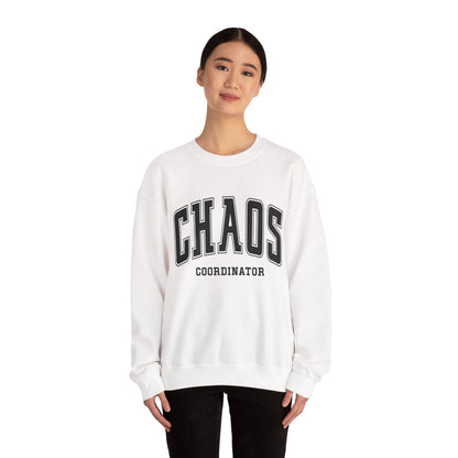 Classic White Crewneck Sweatshirt