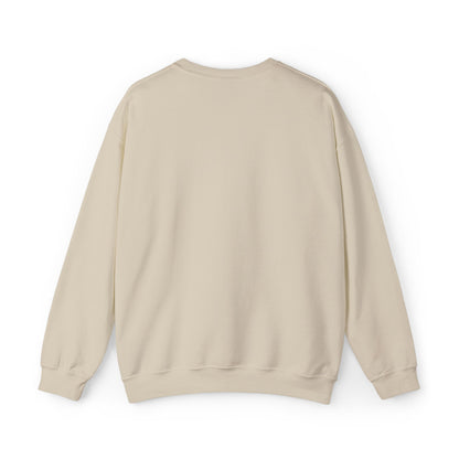 Crewneck Sweatshirt — "Jesus Made Her a Mama" Neutral Ribbon Design
