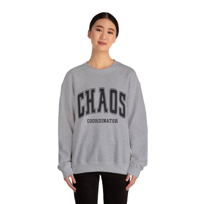 Classic White Crewneck Sweatshirt