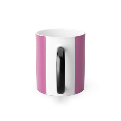 Mama Praying Color-Changing Mug — Leopard Print "MAMA" with Pink Script